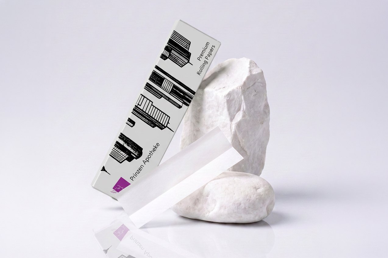Drehpapier im Design der Prinzen Apotheke